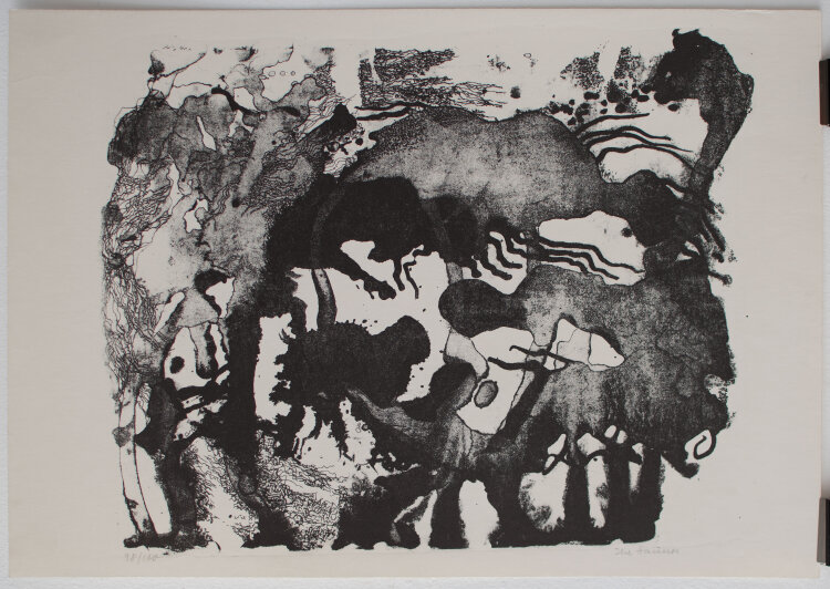 Ilse Hannes - ohne Titel - o.J. - Lithografie