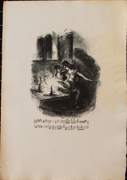 Rafaello Busoni - Rigoletto - 1924 - Lithografie Mappe