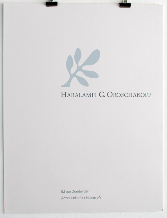 Haralampi G. Oroschakoff - Colombus Edition - 1992 - Siebdruck