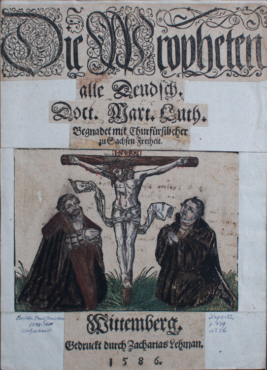 Balthasar Jenichen - Bibel, Die Propheten nach Martin...