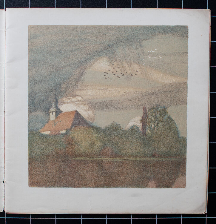 Karl Schmoll von Eisenwerth - Hessischer Kalender 1907 - 1907 - Lithografie