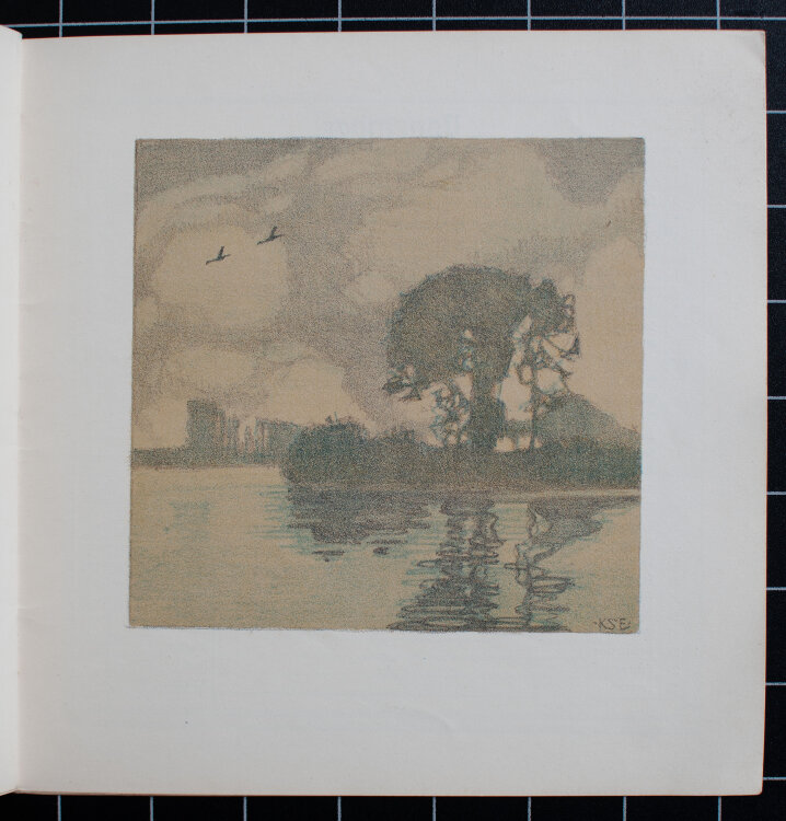 Karl Schmoll von Eisenwerth - Hessischer Kalender 1907 - 1907 - Lithografie