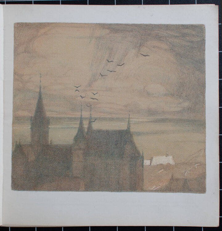 Karl Schmoll von Eisenwerth - Hessischer Kalender 1907 - 1907 - Lithografie