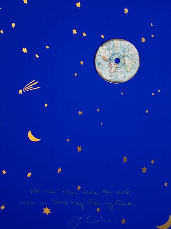 Joe Cocker - In search of a new tomorrow; Auf der Suche nach einem neuen Morgen - 1992 - Siebdruck