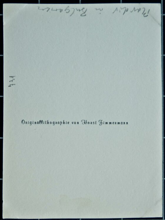 Horst Zimmermann - Plovdiv, Bulgarien - Lithographie - o. J.