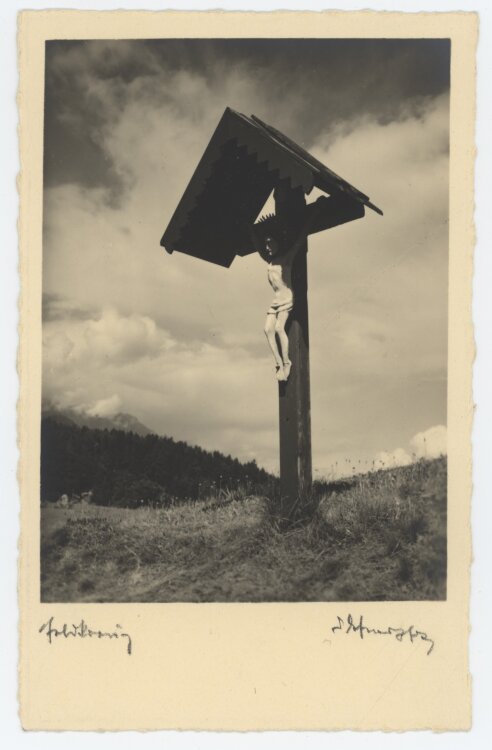 Adalbert Defner - Feldkreuz - o.J. - Fotografie