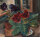 Gerhard Schulte-Dahling - Topfblumen im Interieur - 1933 - Aquarell