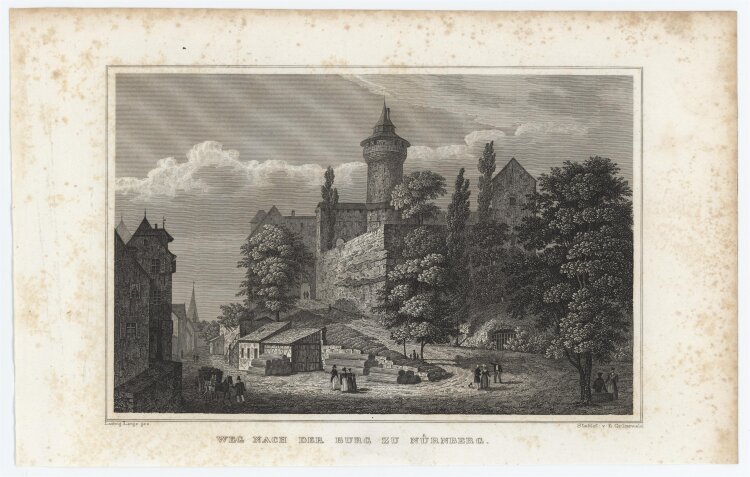 E. Grünewlad - Nürnberg - 1837 - Stahlstich