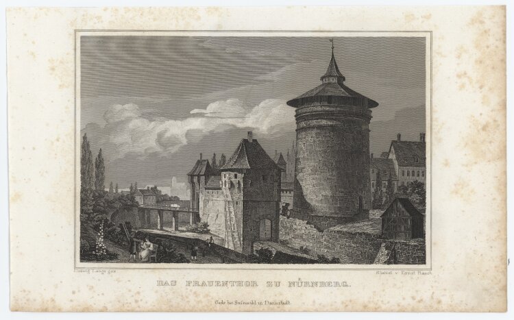 Ernst Rauch - Nürnberg - 1837 - Stahlstich