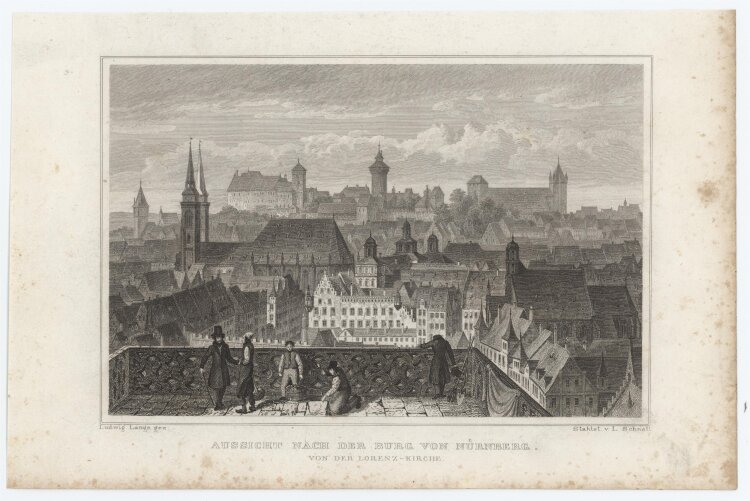 L. Schnell - Nürnberg - 1837 - Stahlstich