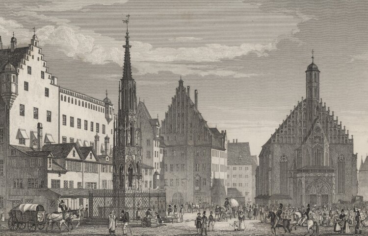 Carl Rauch - Nürnberg - 1837 - Stahlstich