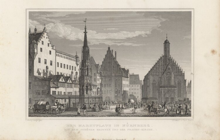 Carl Rauch - Nürnberg - 1837 - Stahlstich