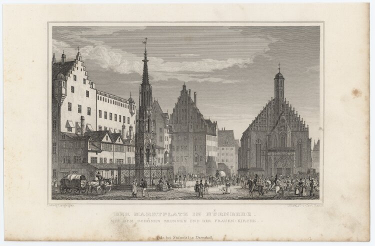 Carl Rauch - Nürnberg - 1837 - Stahlstich