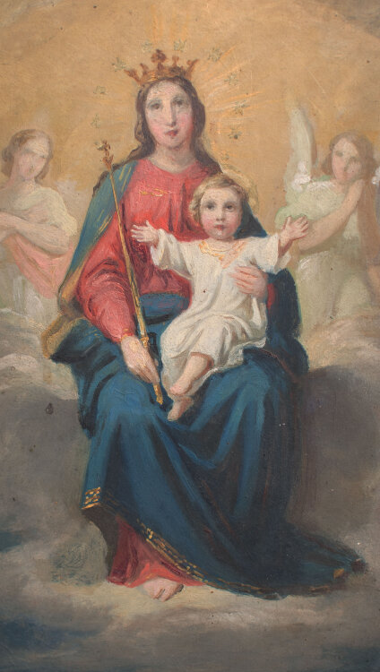 Heinrich Keyser - Madonna mit Christuskind - o.J. - Öl
