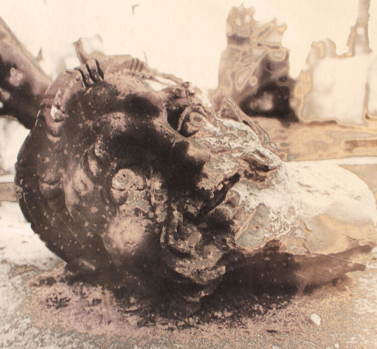Andreas Artur Hoferick - Skulpturenkopf - 2001 - Fotografie Abzug