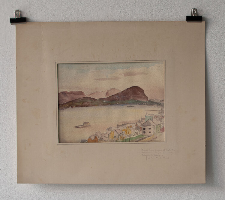 Gerhard Schulte-Dahling - Ålesund Blick zum Aksla -...