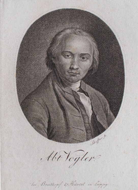 Johann Gottfried Scheffner - Porträt des Komponisten...