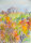 Karlheinz Schäfer - Herbstliche abstrahierte Waldlandschaft - 1986 - Aquarell