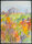 Karlheinz Schäfer - Herbstliche abstrahierte Waldlandschaft - 1986 - Aquarell