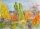 Karlheinz Schäfer - Herbst im Garten - 1986 - Aquarell