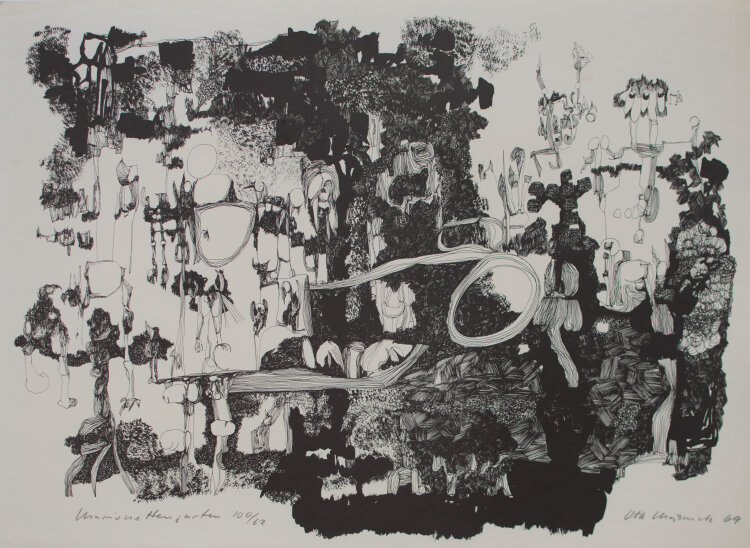 Otto …. - Marionettengarten - 1969 - Lithografie