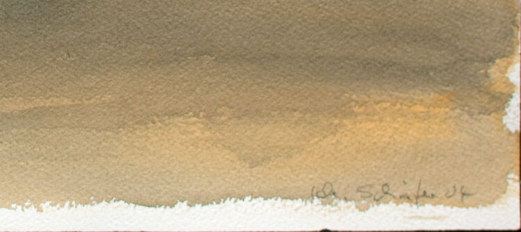 Karlheinz Schäfer - Meereslandschaft - 2004 - Aquarell