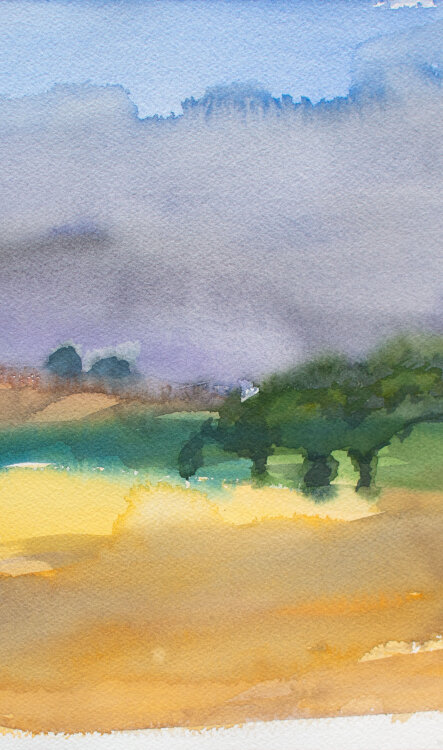 Karlheinz Schäfer - Seelandschaft - 2005 - Aquarell
