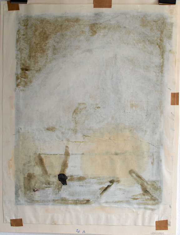 Elfriede Michel - Köln, Stadtansicht - 1959 - Pastell