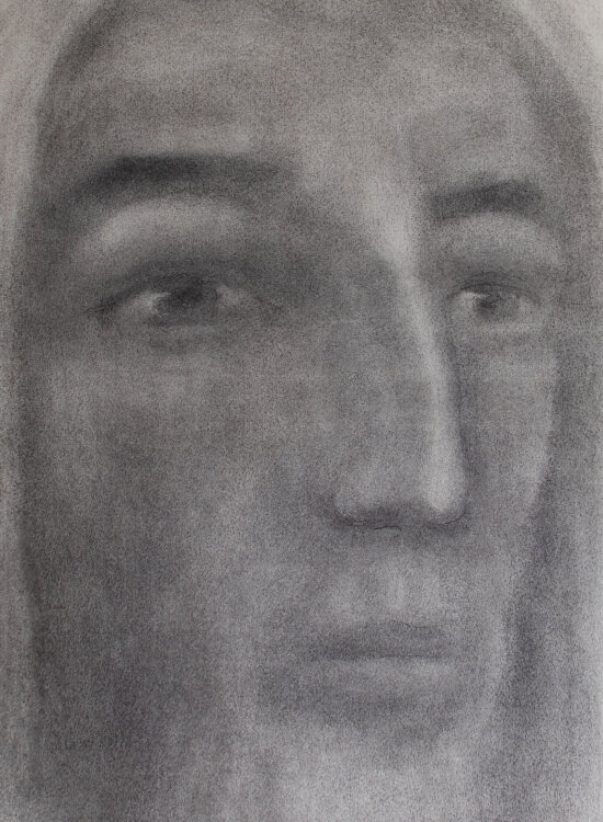 Fritz Hellmich - Bildnis - 1977 - Bleistift