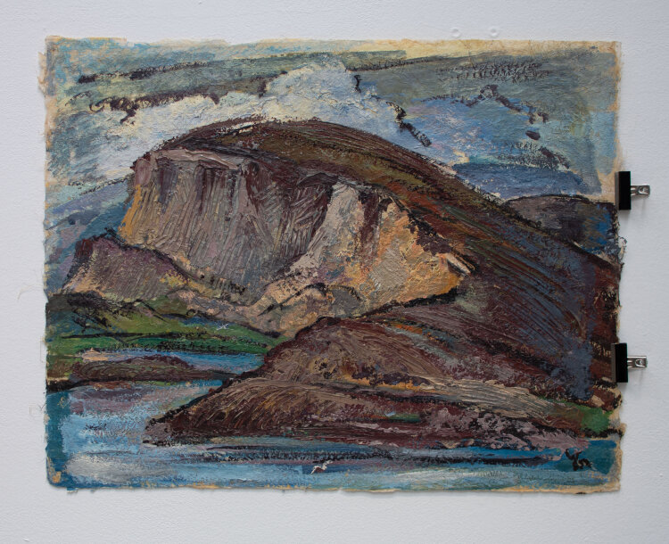 Gerhard Schulte-Dahling - Fjord in Norwegen (?) - 1957 -...