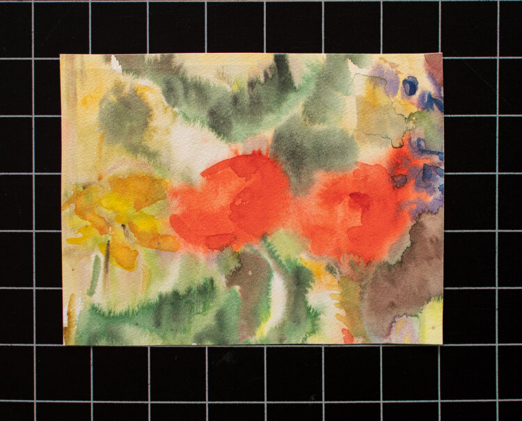 Gerhard Schulte-Dahling - Blumenstudie - o.J. - Aquarell