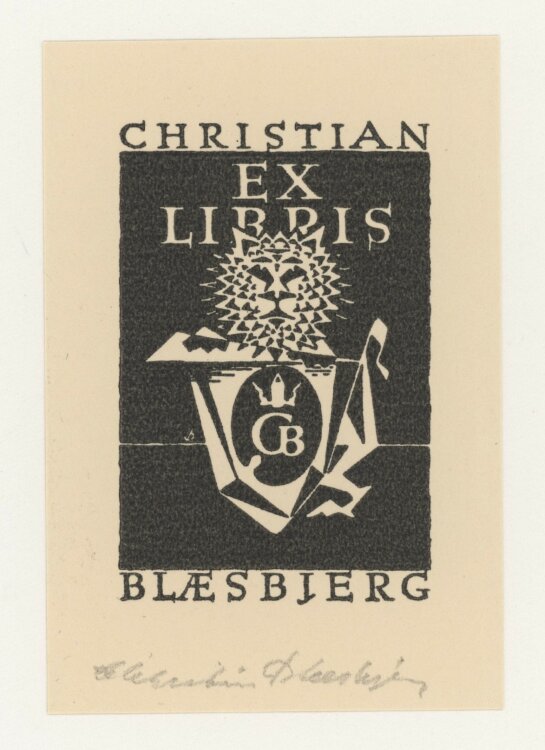 Christian Blaesbjerg - Ex Libris Christian Blaesbjerg -...