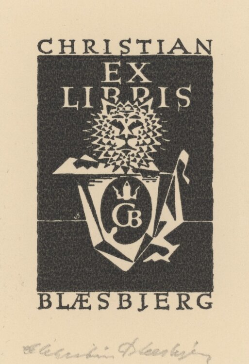 Christian Blaesbjerg - Ex Libris Christian Blaesbjerg -...