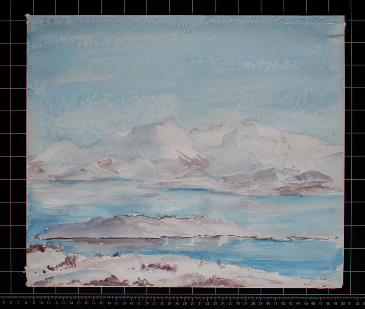 Gerhard Schulte-Dahling - Fjord in Norwegen - 1944 -...
