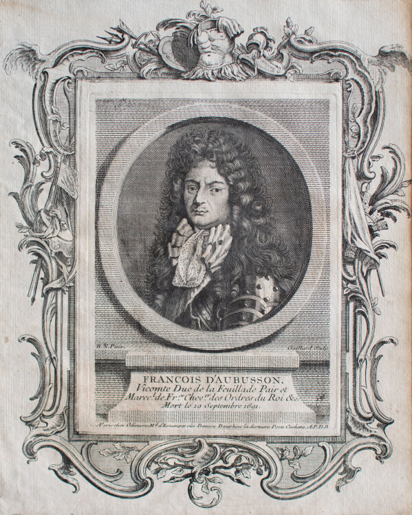 René Gaillard nach R. N. - Porträt Francois...