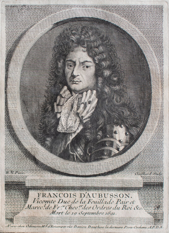 René Gaillard nach R. N. - Porträt Francois...