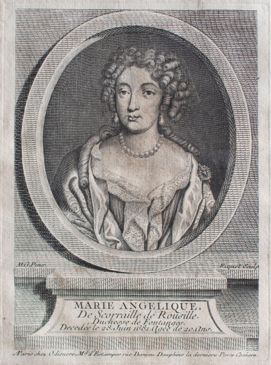 Etienne Fiquet nach M.G. - Porträt Marie...