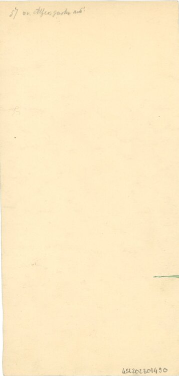 Georg Schmidt - Im Altengarten - o.J. - Aquarell