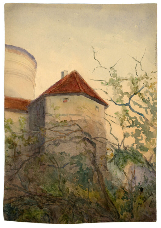 Georg Schmidt - Königstor - 1910 - Aquarell