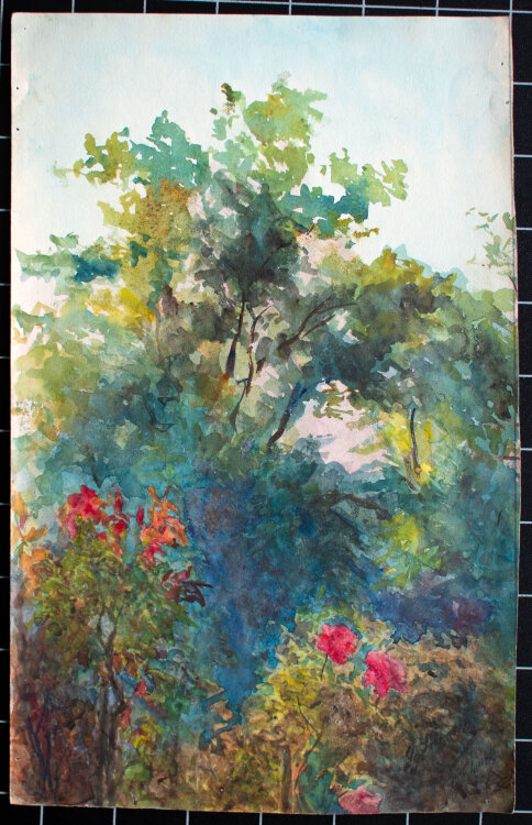 Georg Schmidt - Rosengarten - o.J. - Aquarell