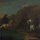 August Querfurt - Reiter mit Pferden am Fluß - o.J. - Öl auf Kupferplatte
