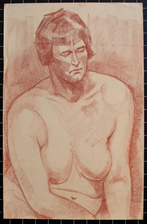 Jan Meijer - Frauenakt - o.J. - Rötel
