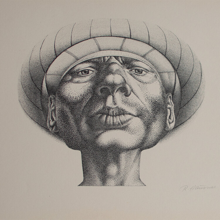 Rudolf Hausner - Adam - o.J. - Lithografie
