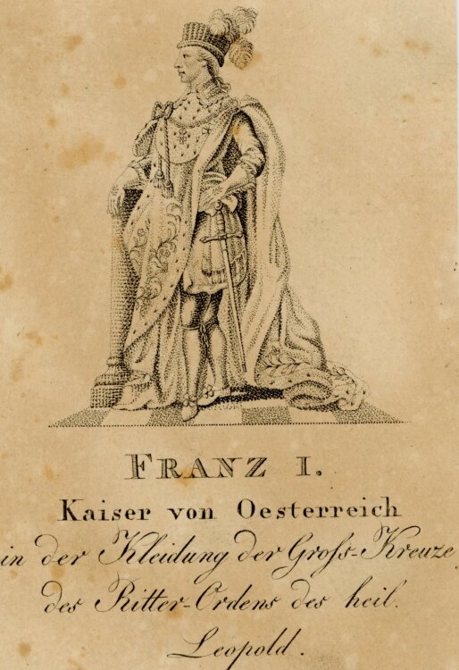 unbekannt - Franz I. - o.J. - Kupferstich
