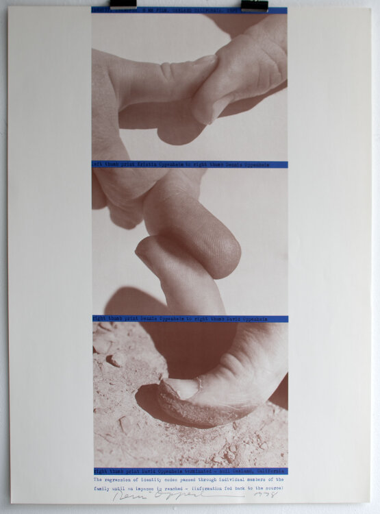 Dennis Oppenheim - Identity Transfer … September...