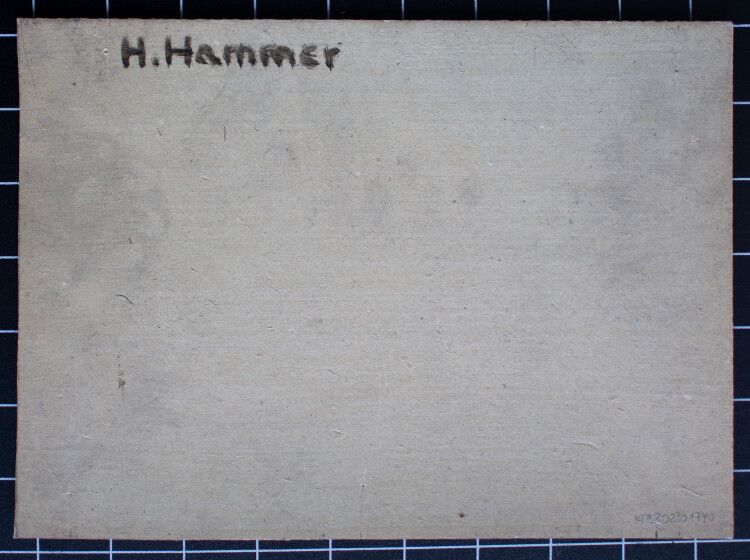 Hans Hammer - Kühe am Wasser - o.J. - Malerei