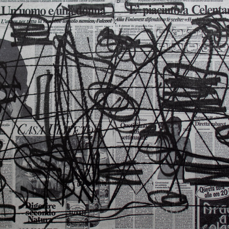 Olaf Metzel - Larte Povera - 1950 - Kombinationsdruck aus Kupfer- und Buchdruck