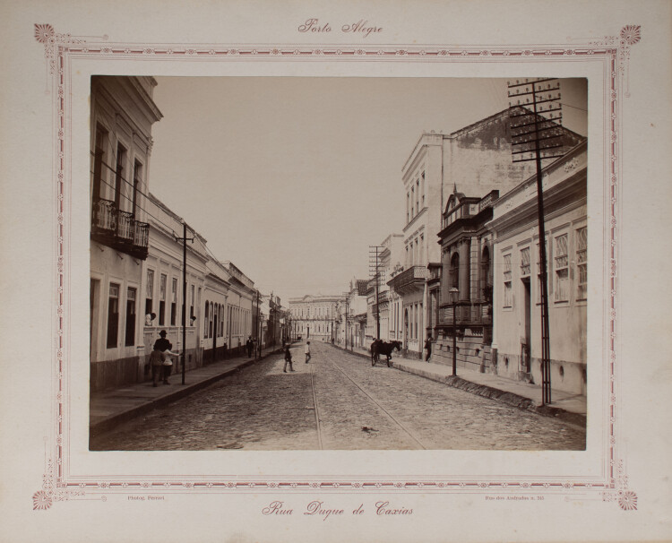 Atelier Ferrari - Rua Duque de Caxias, Porto Alegre - o.J. - Fotografie