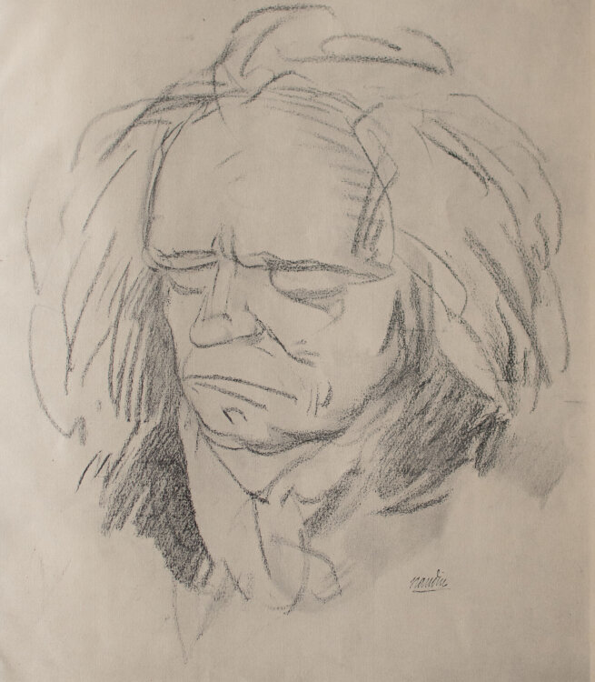 Bernard Naudin - Porträt Ludwig van Beethoven -...