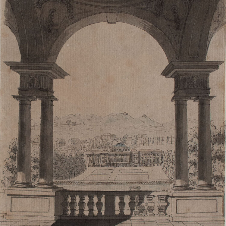 Unbekannt - Schlossanlage Schönbrunn - 1837(?) -...